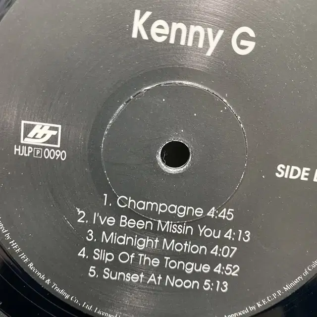 KENNY G LP / AA3309