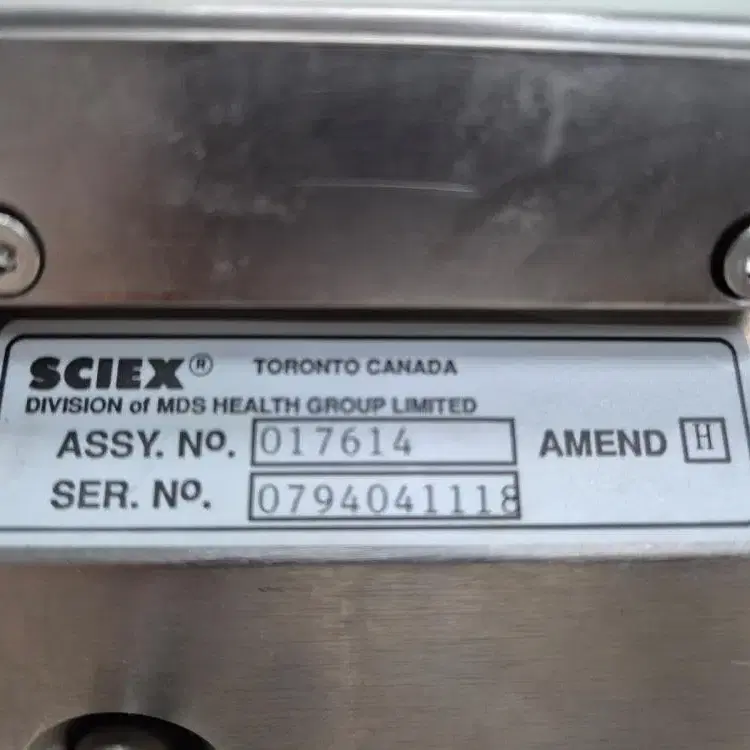 SCIEX 017614 Ion Sprayer 이온스프레이