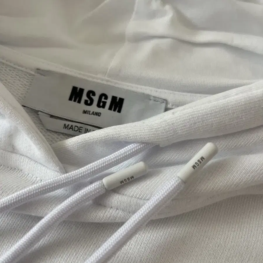 MSGM 여성 후드티 화이트 XS