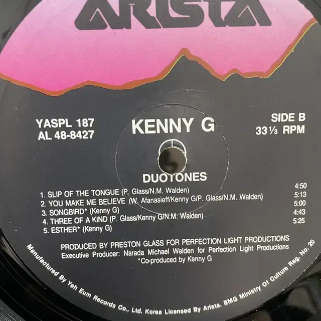 KENNY G LP / AA3370