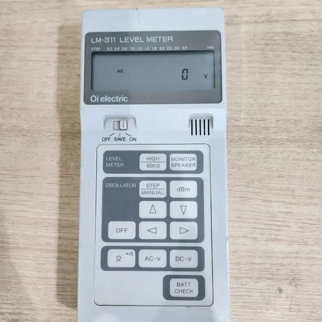 Oi electric LM-311 LEVEL METER 다기능 레벨미터