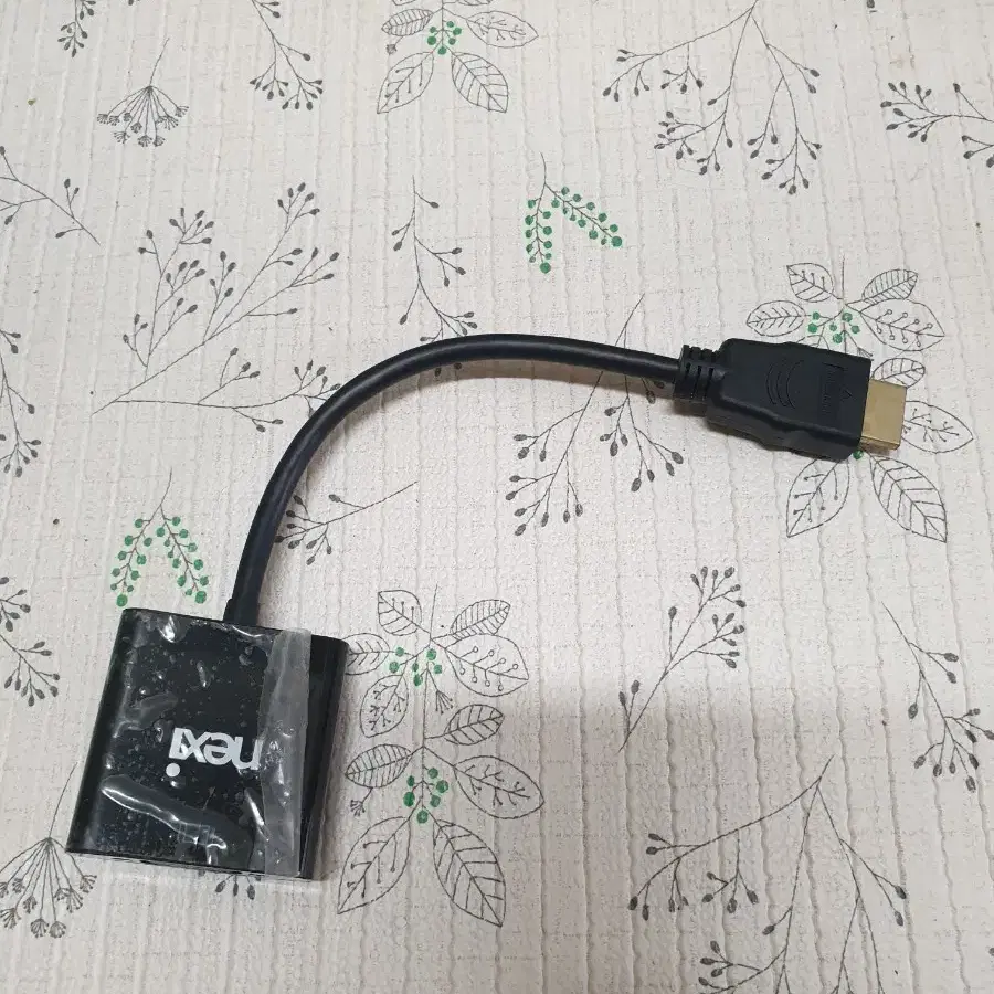 넥시 HDMI to VGA RGB출력 변환 젠더