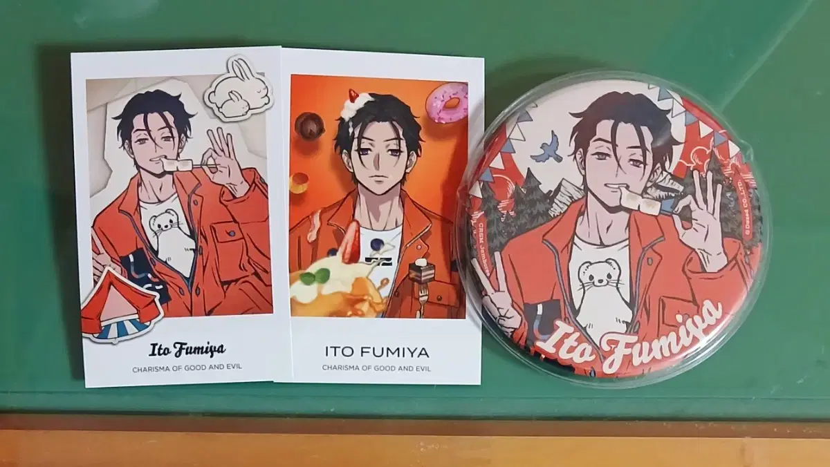 Charisma Fumiya Jamboree Cheeky Can Badge in Bulk