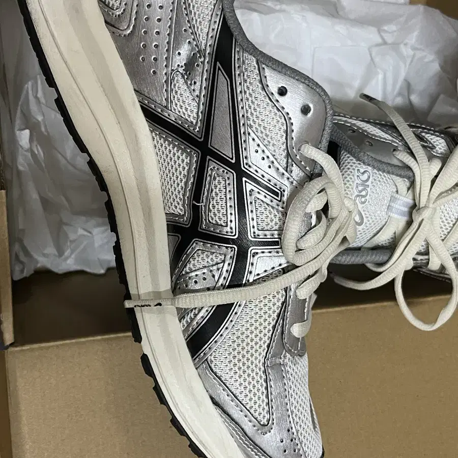 아식스 JOG100S_white black (size 245)