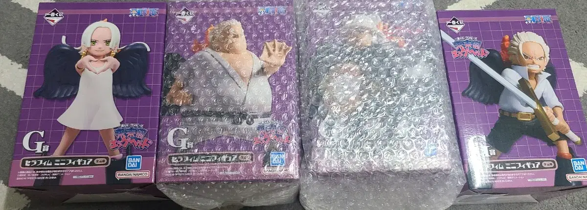 (Unsealed)ONEPIECE First Lottery Egghead G-phase Seraphim All 4 Types Figures