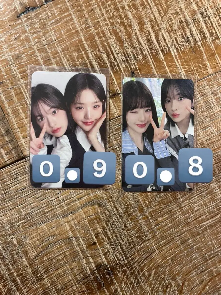 ive ahn yujin jang wonyoung hiiz photocard wts