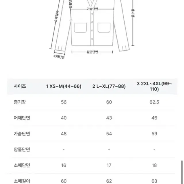 핫핑 니트 가디건 지그재그 에이블리 77-88 빅사이즈