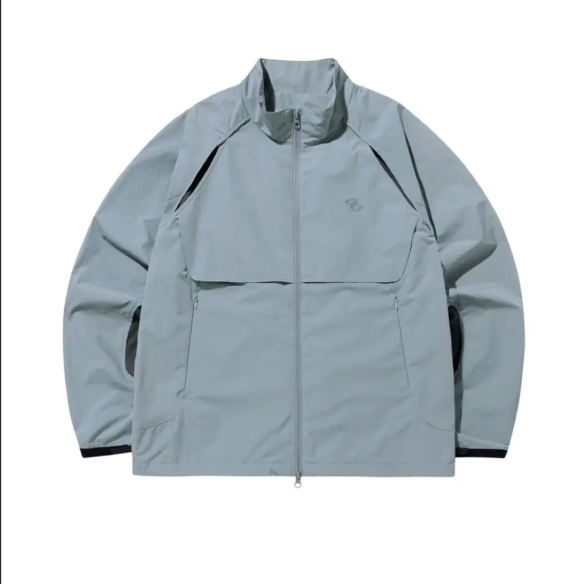 San San Gear 23SS Slash Slit Jacket Windbreaker Charcoal