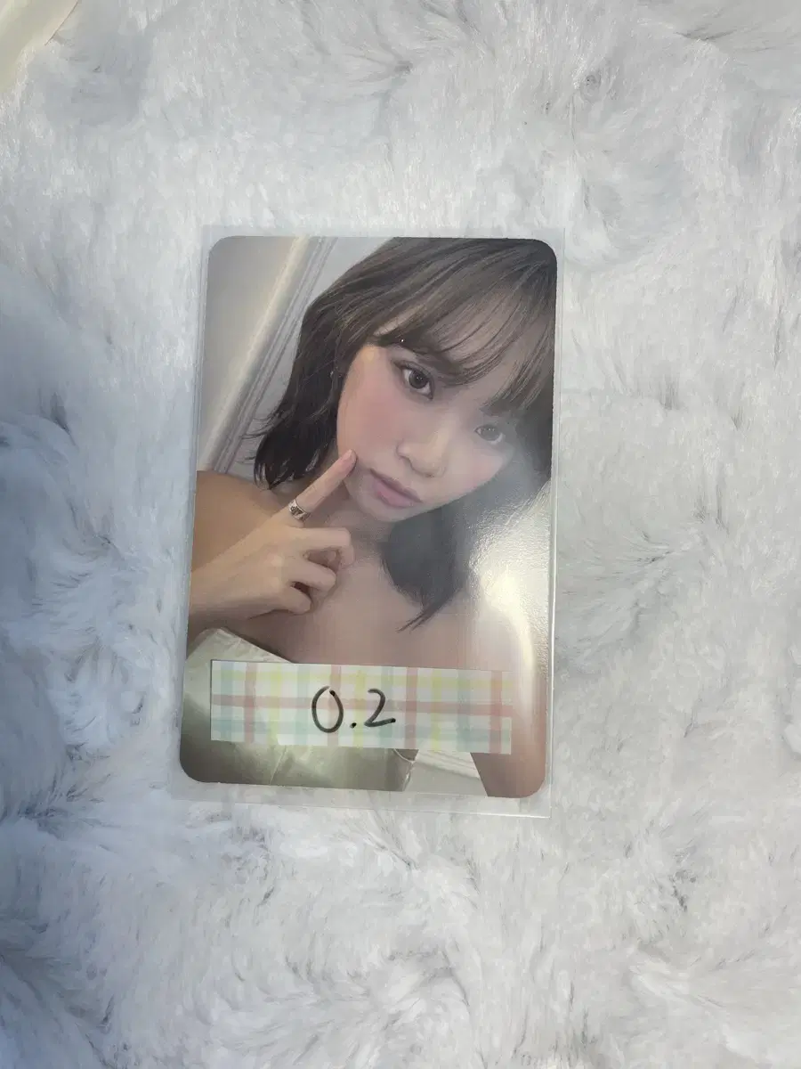 Le sserafim season's greetings kim chaewon photocard sells!