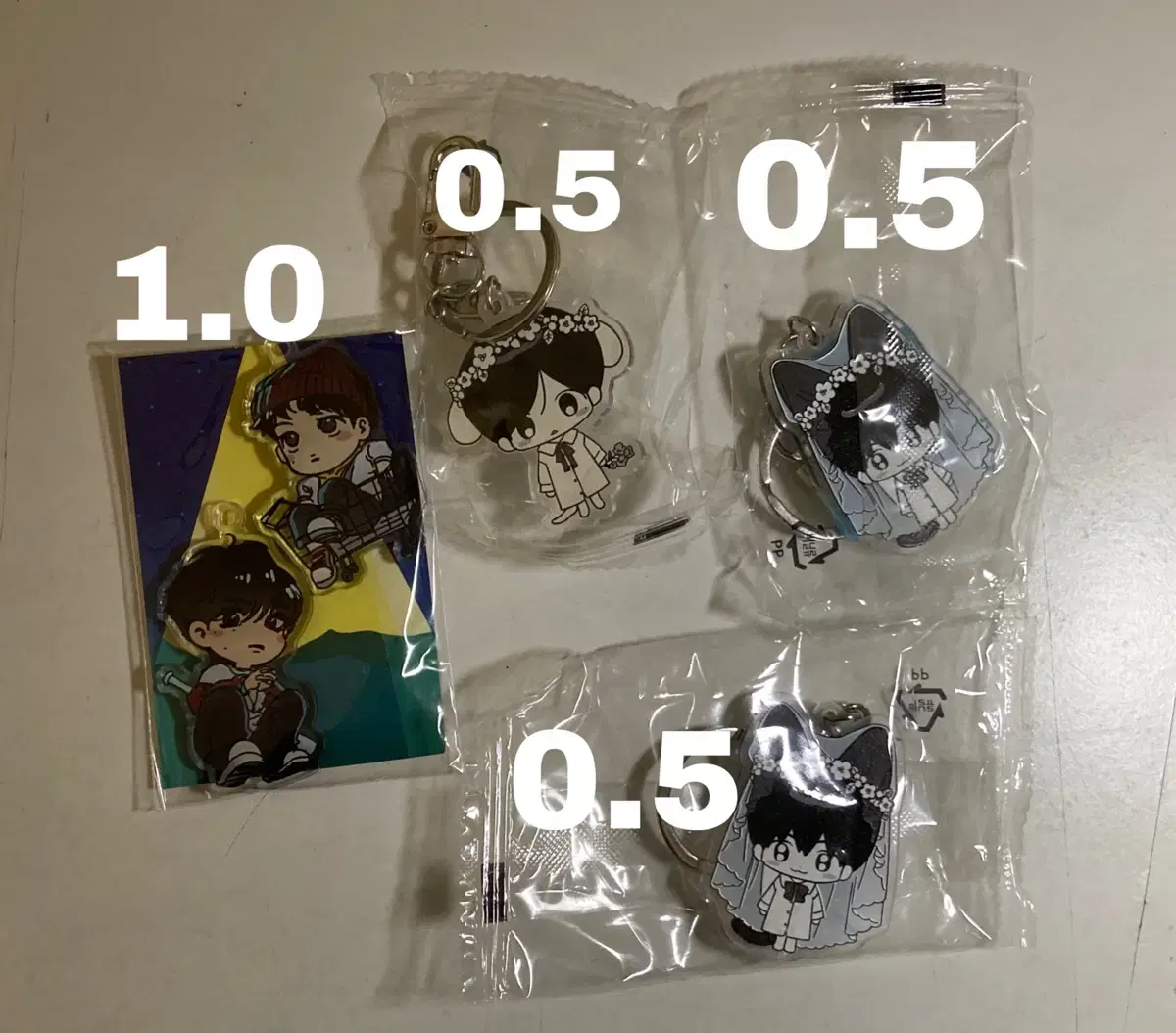 Dong Hyuk Mark / Nyang Min Mungno Keyring Transfer