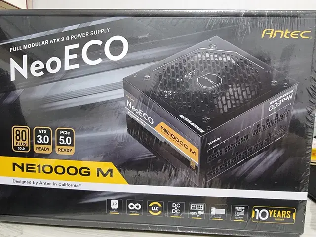 안텍 NeoECO 1000W 80PLUS GOLD 풀 모듈러 ATX 3.