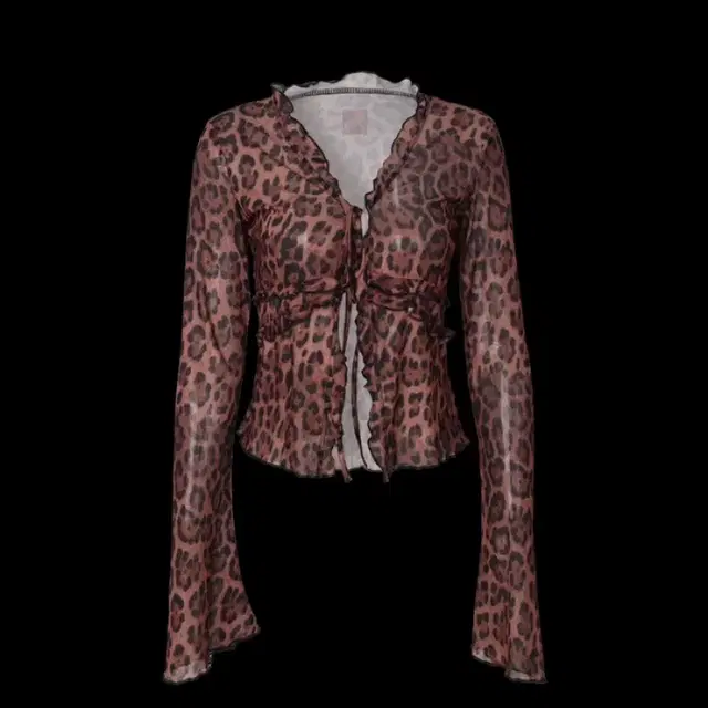 TOH Yve leopard cardigan