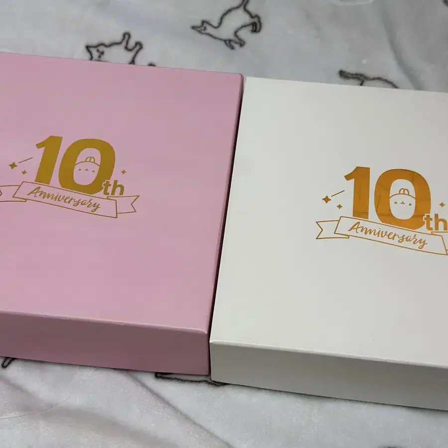 몰랑이 10주년 에디션 핑크+화이트