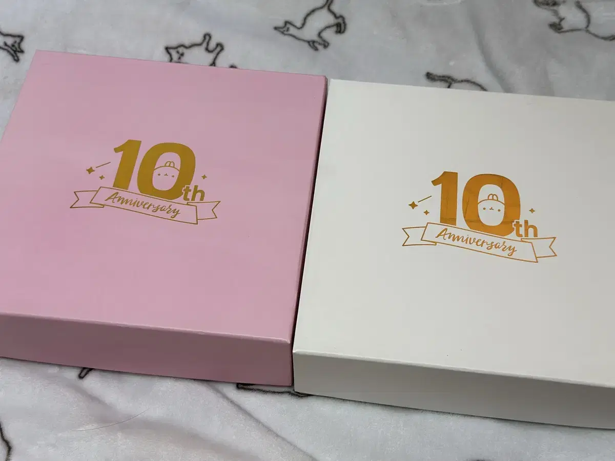 몰랑이 10주년 에디션 핑크+화이트