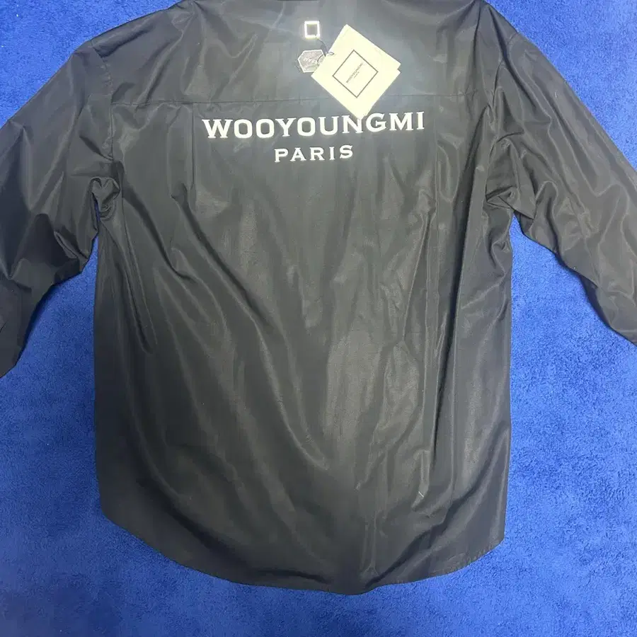 Wooyoungmi Cotton Back Logo Shirt Black