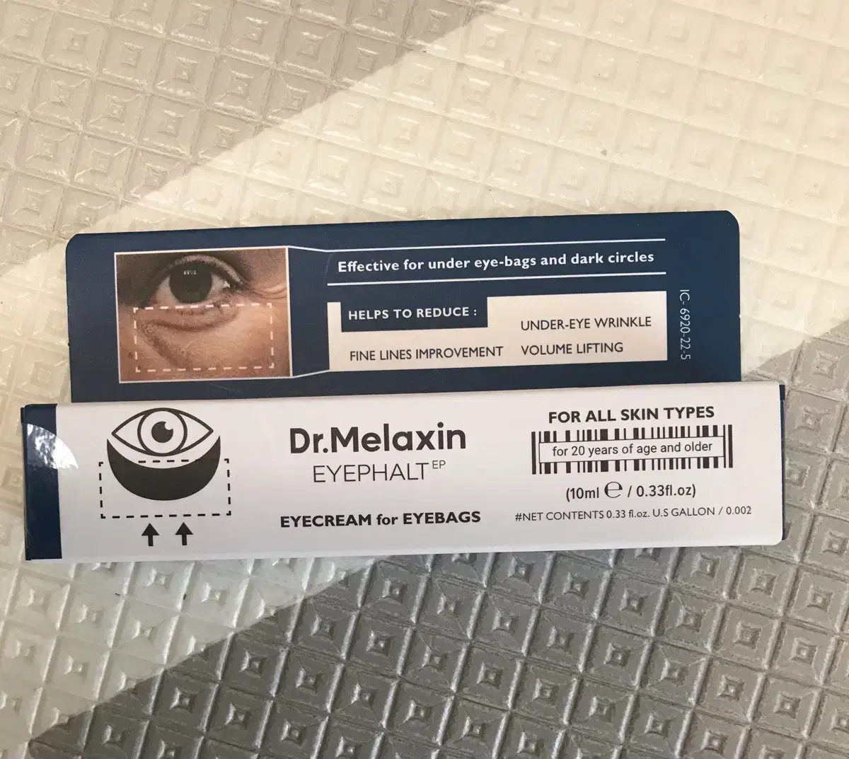 Dr. Melakhin Eye Back Cream New Product