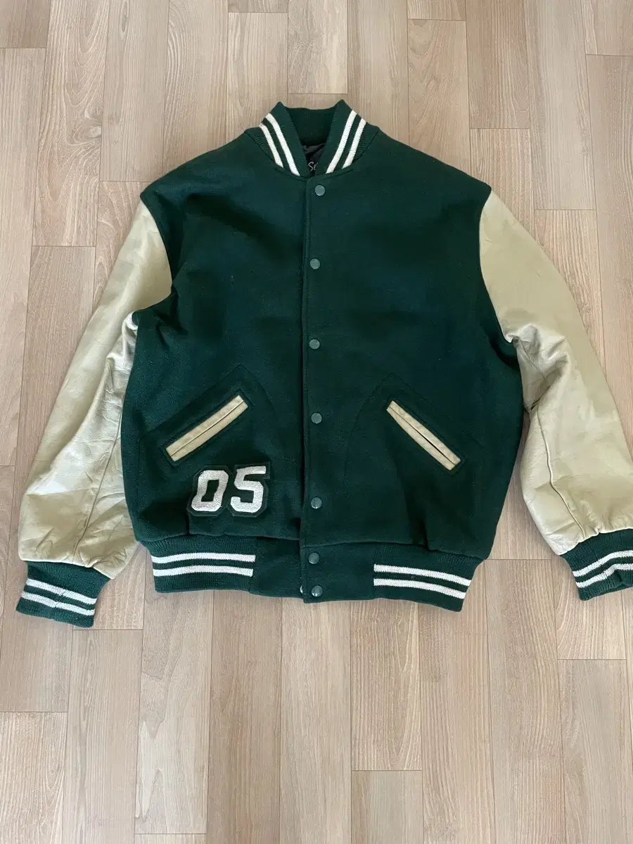 Settlemeyer Green Varsity Jacket