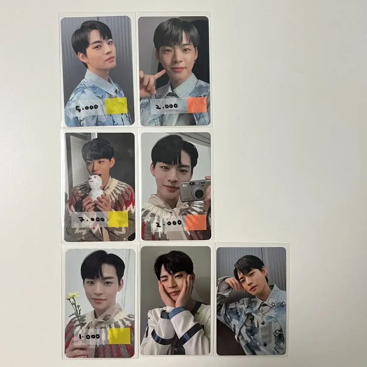 ONF hyojin Storage of ONF Photocards