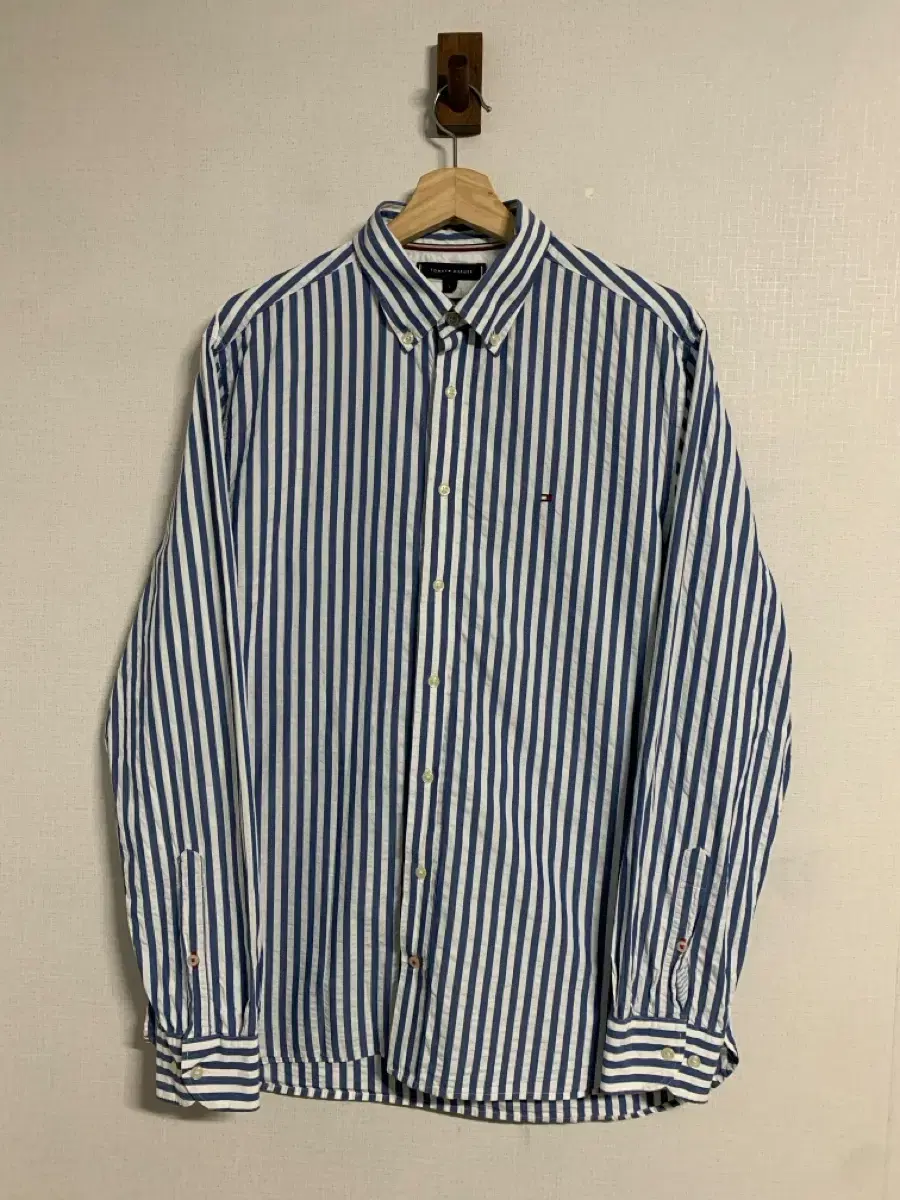 [L]Tommy Hilfiger Striped marine-look shirt Nambu