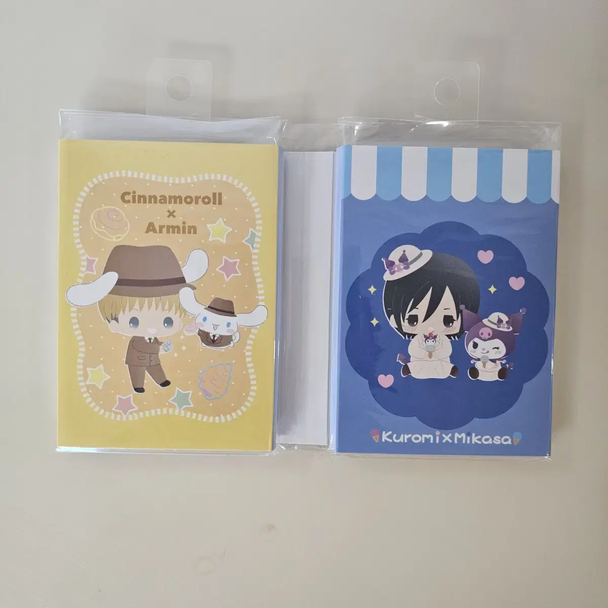 Attack on Titan Chibi*San Rio Collaboration Notepad Set