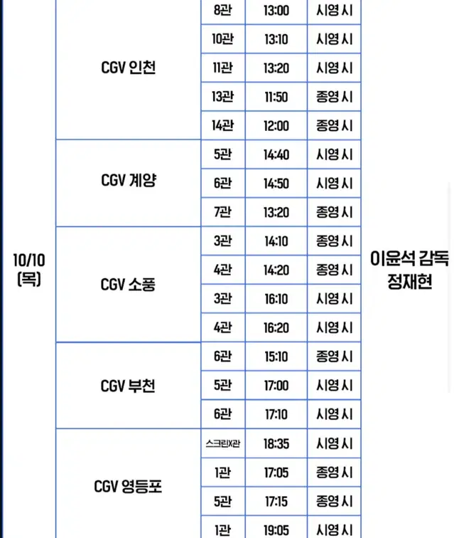 6시간 후 너는 죽는다 정재현 무대인사 양도