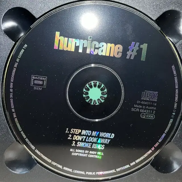 (브릿팝) Hurricane #1 Step Into My World cd