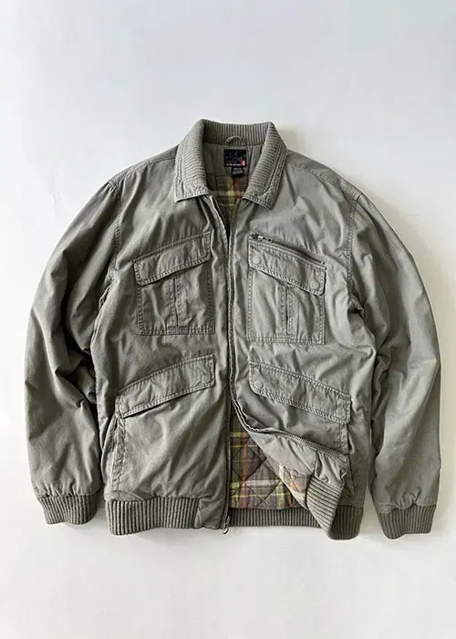 [L] Quicksilver Military Pocket Jacket Jumper