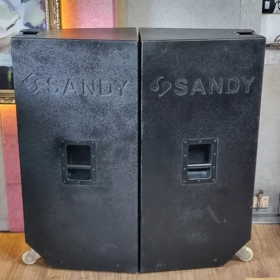 스피커중고 샌디 SANDY W-15X 고출력