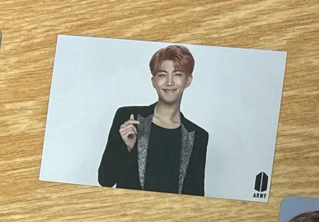 방탄 BTS 알엠 Rm 남준 아미부스 포카