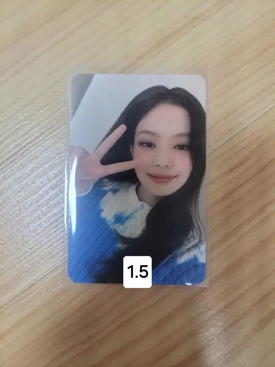 blinkmembership jennie photocard wts