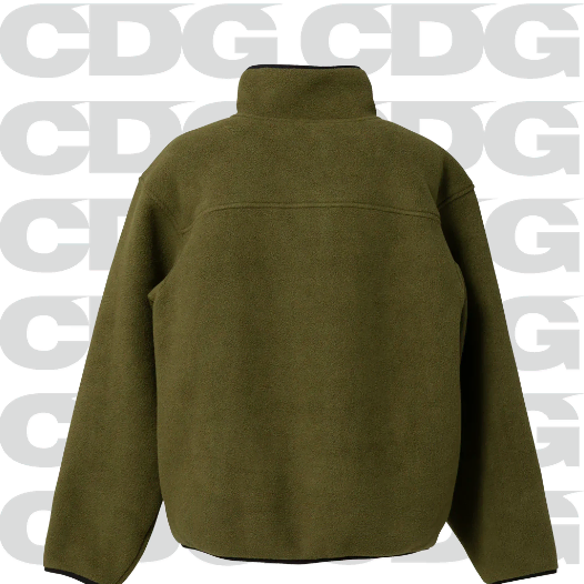 [해외] 꼼데가르송 CDG X 노스페이스 돔 하프집업 풀오버 24FW