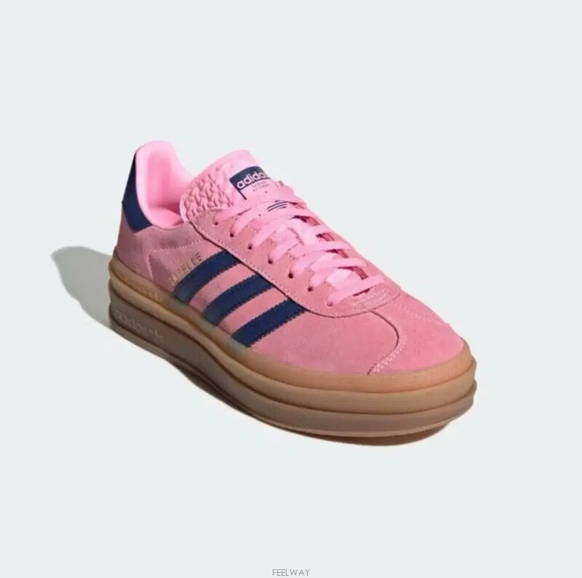 <판매> ADIDAS 아디다스 가젤 볼드 핑크 글로우 빅토리 블루 240