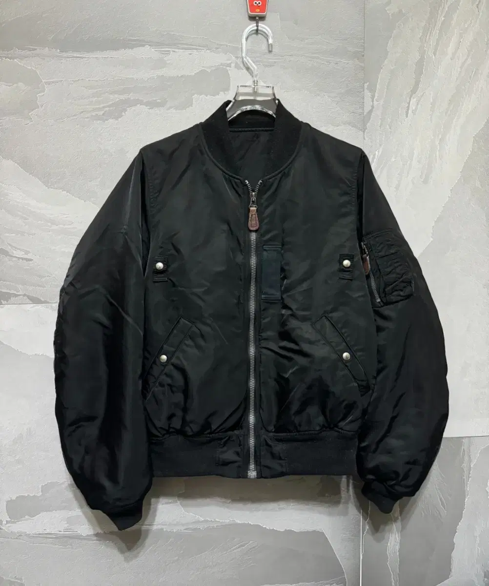 [3]비즈빔18AW Thorson JKT토르손 자켓 MA1 Black