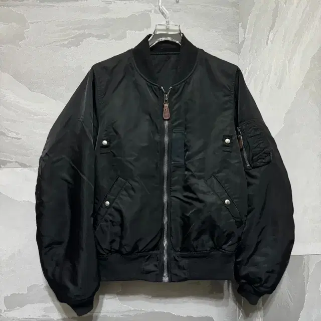 [3]비즈빔18AW Thorson JKT토르손 자켓 MA1 Black