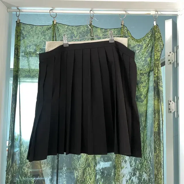 에옹쓰 플리츠스커트 garden twofold pleats skirt S