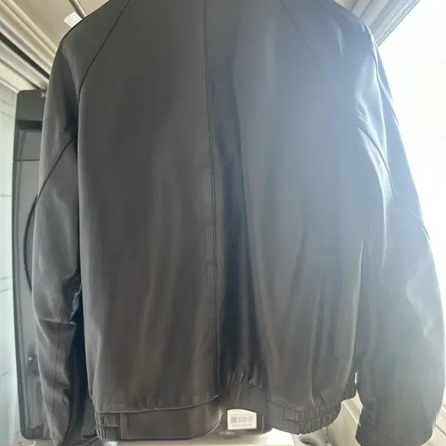 [001]Appendix leather blouson (A4) black