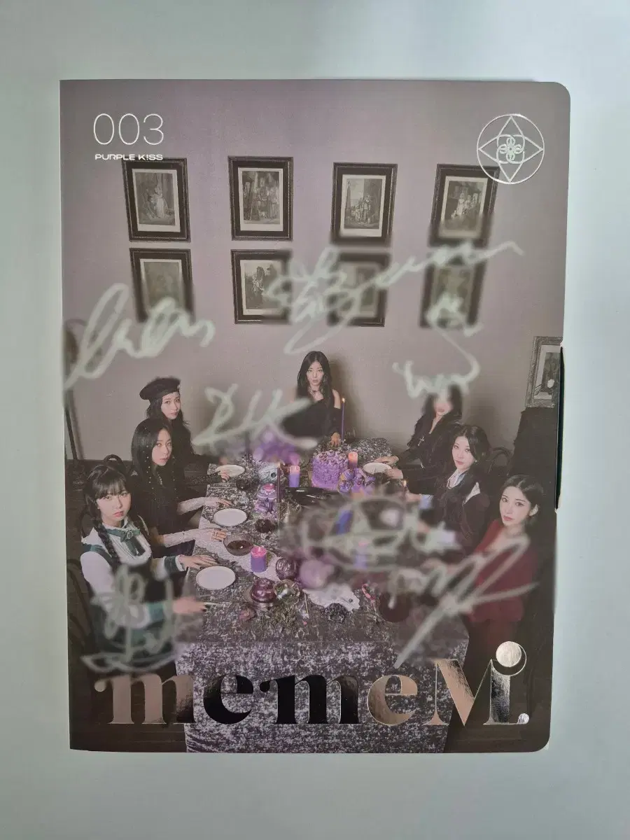 purplekiss memeM written by sign album wts