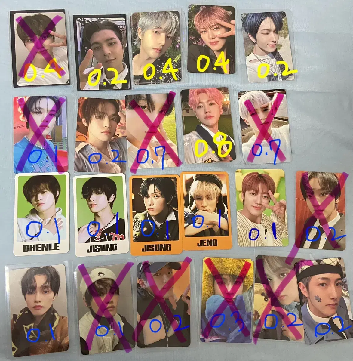 NCT Photo Card photocard wts