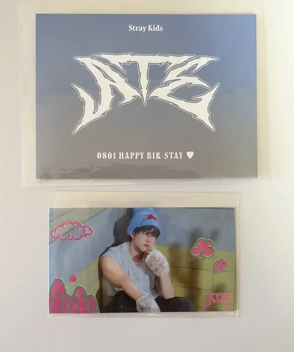 Lowest) Skz straykids changbin Eight pop up Message Card Stay birthday Skzoo