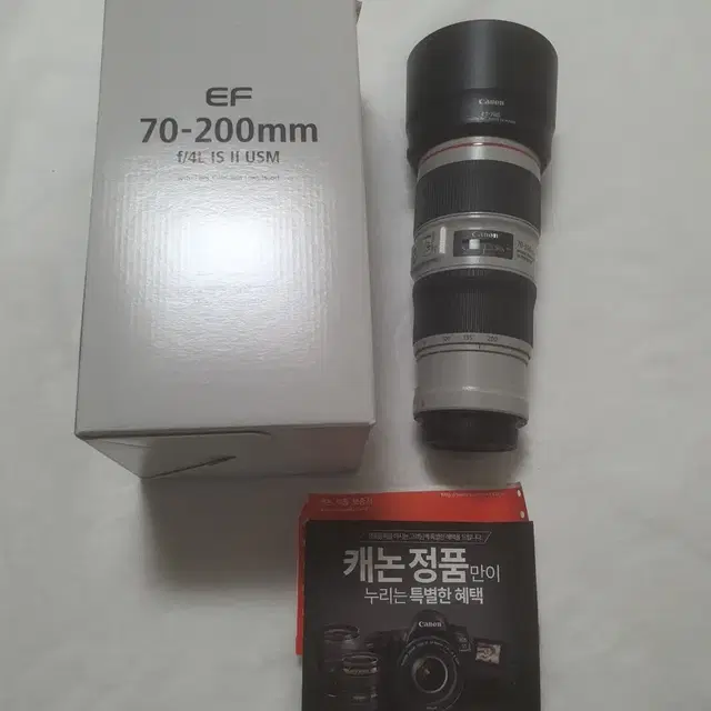 캐논 EF 70-200 F4 ii 새형아 팝니다.