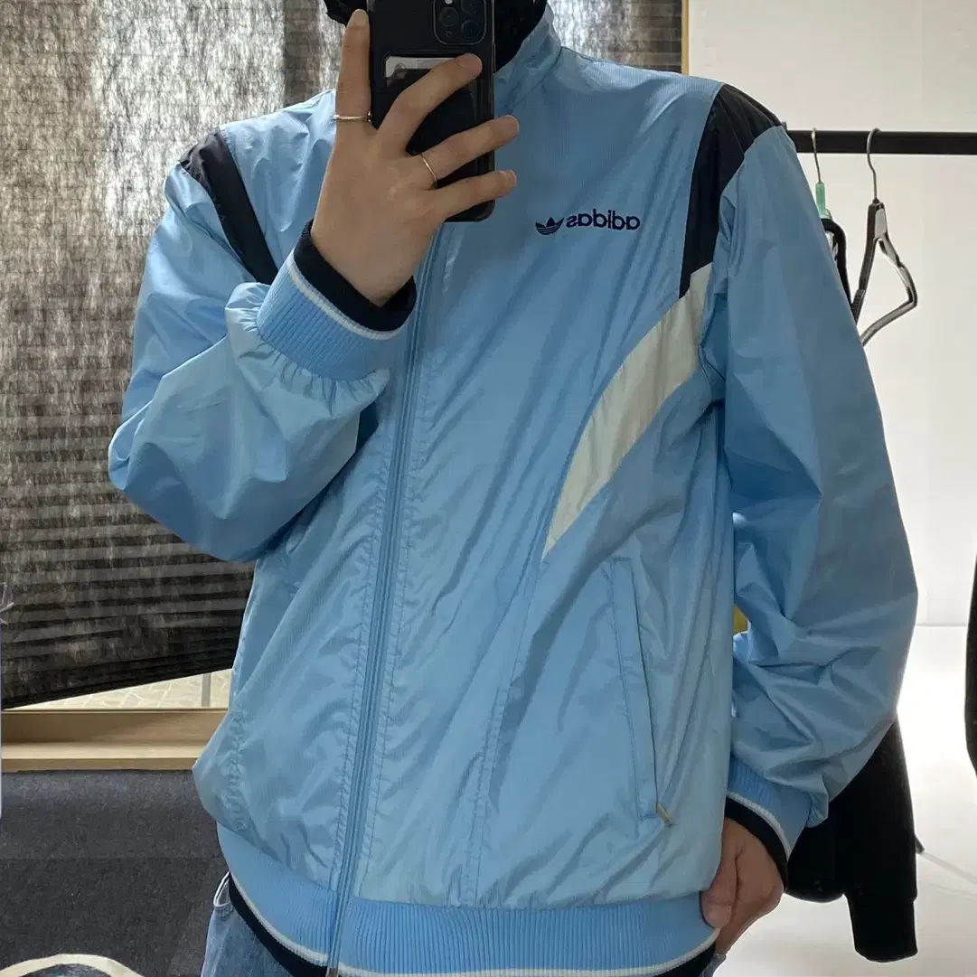 [L] 8-90s ADIDAS 빈티지 아디다스 일판 윈드브레이커 바람막이