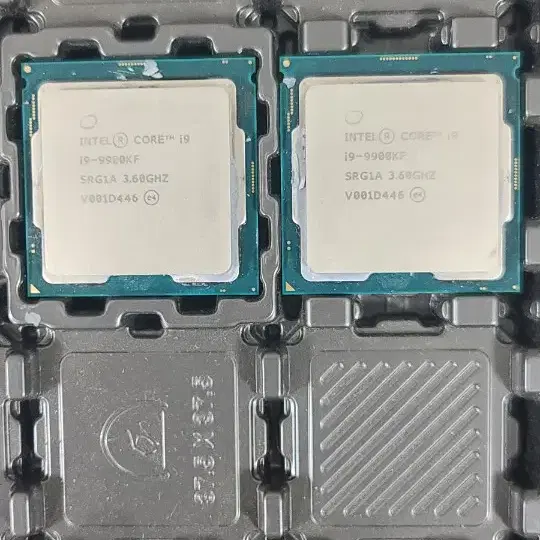 i9 9900KF 최고급 CPU 2개 싸게 팝니다