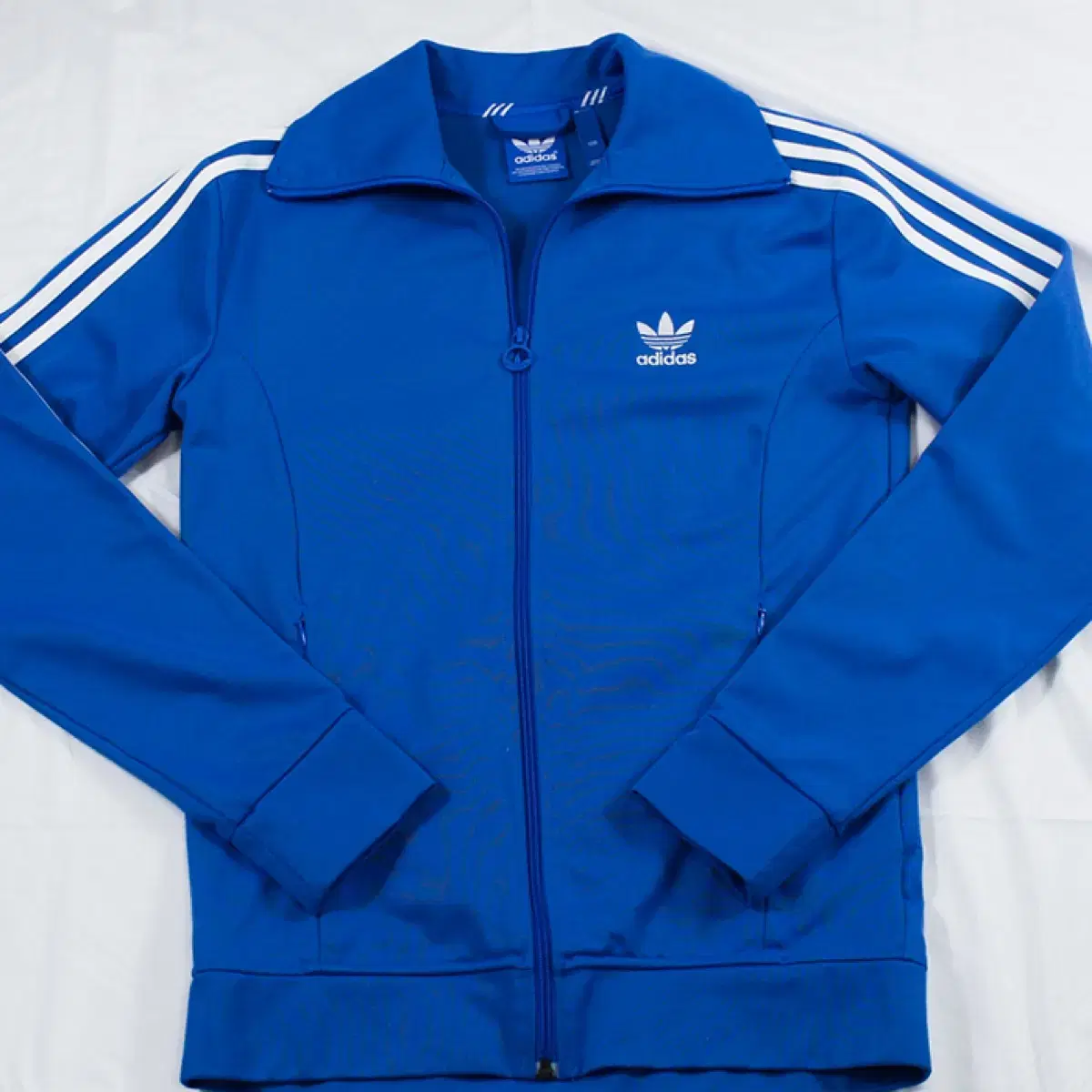 Adidas blue track jacket