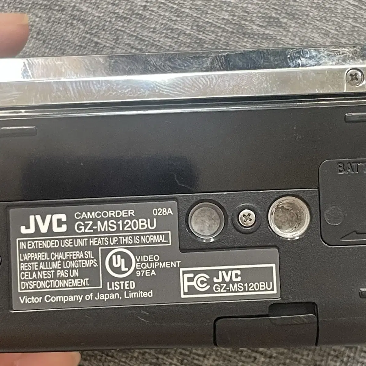 JVC everio 캠코더