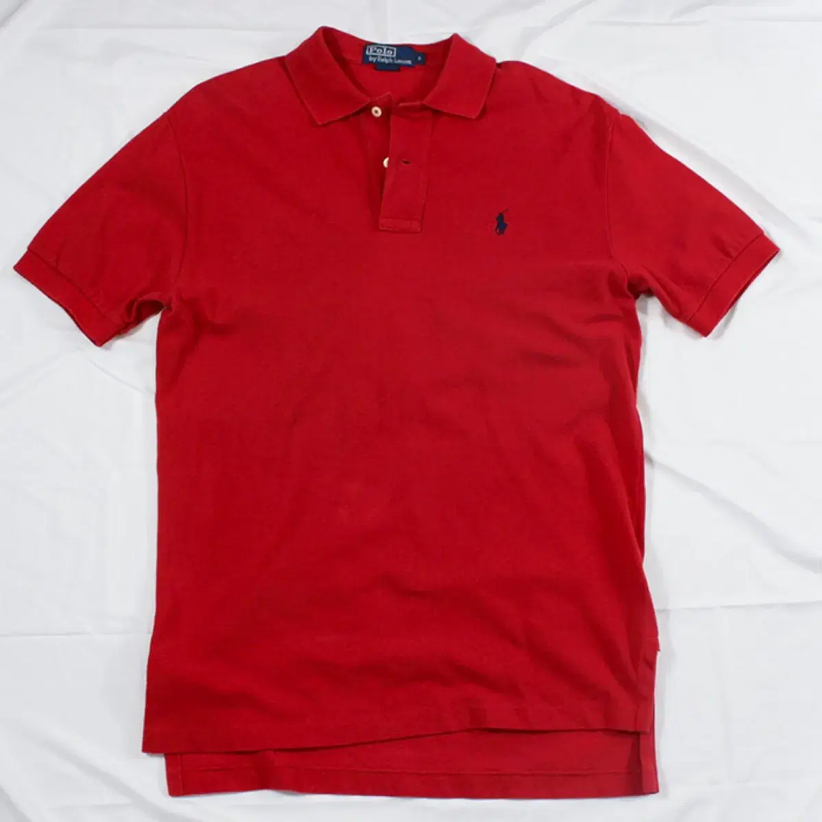 Polo red collar t-shirt