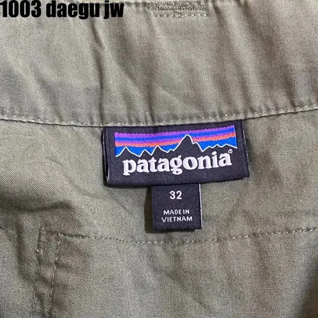 32 PATAGONIA PANTS 파타고니아 반바지