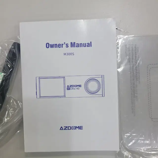 AZDOME M300S 4K 듀얼 렌즈 차량용 카메라 음성 제어