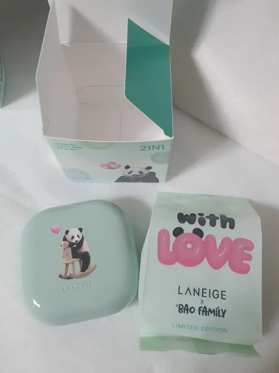 NEW)LANEIGE FUBAO Neo Cushion(Original+Refill)21N1