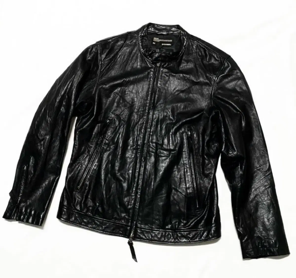 Back Number - San Lambskin Single Rider Jacket