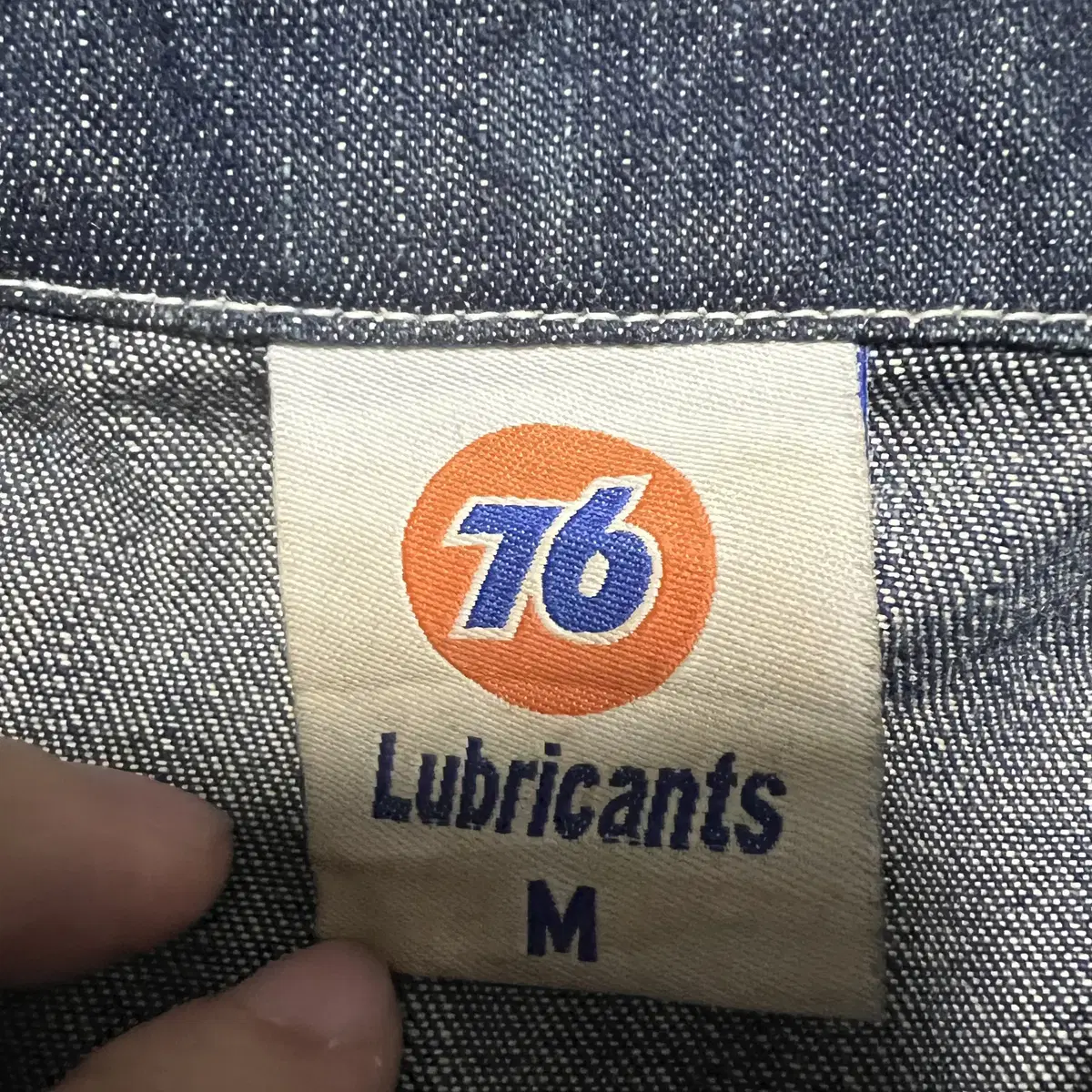 Lubricants 76 세븐티식스 데님집업자켓(M~L)